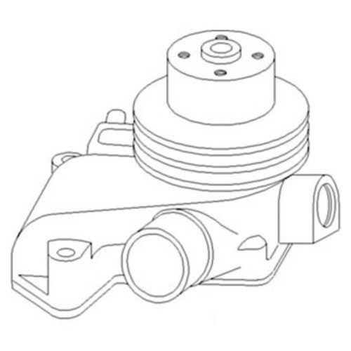 AR51063 | Pump, Water w/ Pulley for John Deere®