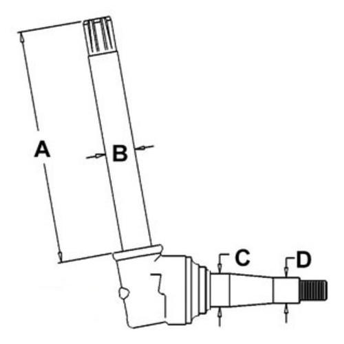 AR55179 | Spindle (RH/LH) for John Deere®