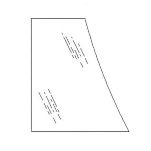 L62577 | Glass, Door Lower (LH) for John Deere®