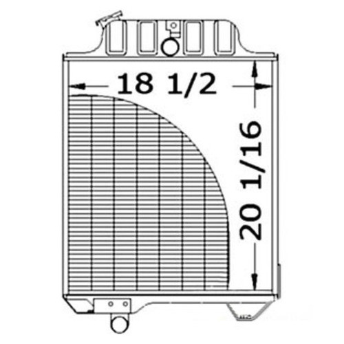 AR38551 | Radiator for John Deere®