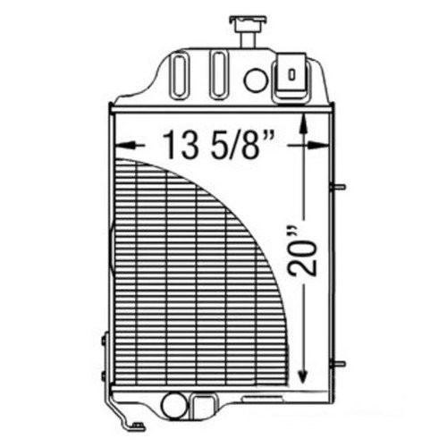 AR90945 | Radiator for John Deere®