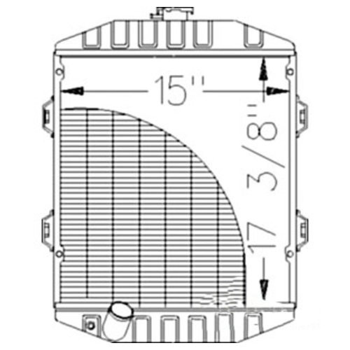 CH18416 | Radiator for John Deere®