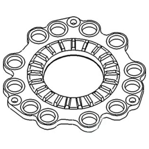 R41342 | Plate, Front PTO, w/ Fins for John Deere®