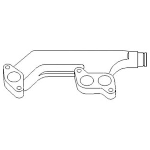R46472 | Manifold, Exhaust (Rear) for John Deere®
