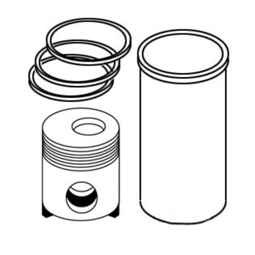 AR100960 | Piston Liner Kit, 6.466T/A Late for John Deere®