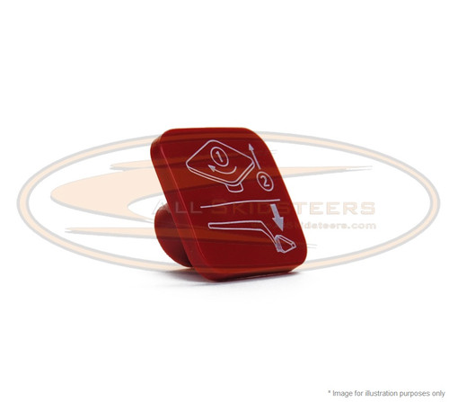 ARM HYDRAULIC KNOB PULL PUSH RED RELEASE bobcat