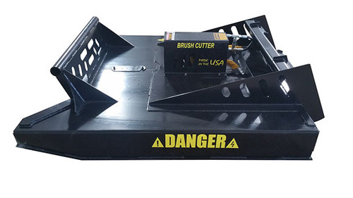 72" Brush Cutter w/Push Bar for Skid Steers || 44025