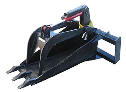 Extreme Long Bottom Grapple for Skid Steer || 44037