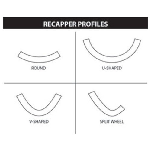 LJDR426R | Recapper, 3 Inch, Single Half Pc for Case®