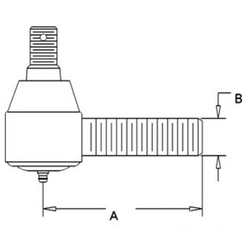 D88491 | Tie Rod End for Case®