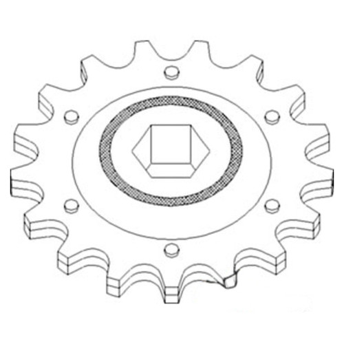 1319759C1 | Sprocket, Idler, Clean Grain Elevator for Case®