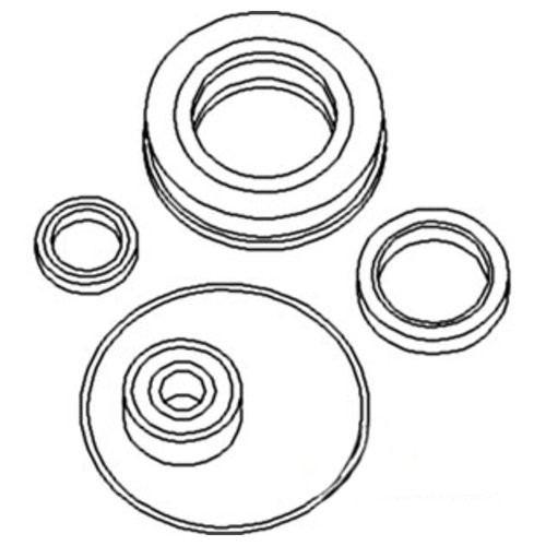 N158563 | Seal Kit Incls: Pilot Brg, Sealed Release Brg, Pto Seals & O-Ring for Case®