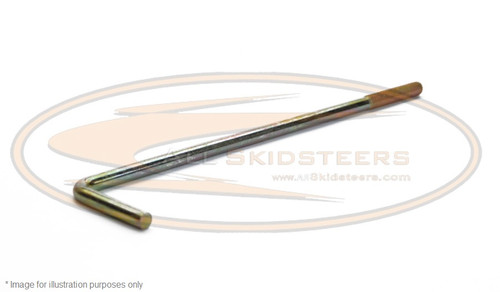 Bobcat Battery Hold Down Bracket L Bolt Rod