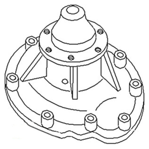 3132676R93 | Pump, Water W/ Gasket for Case®