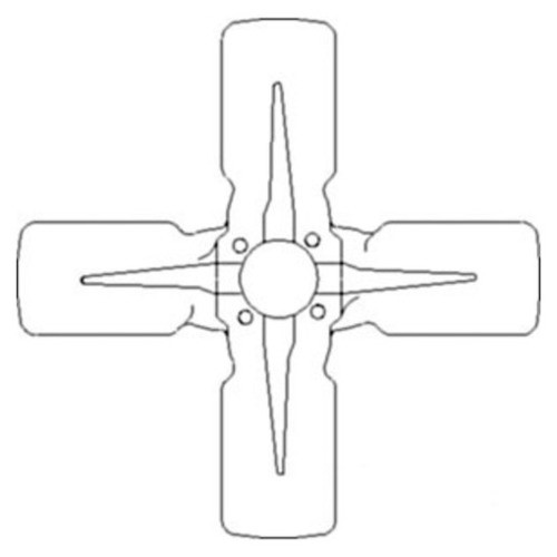 353727R92 | Fan, 4 Blade for Case®