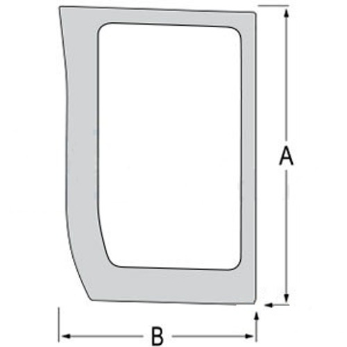 87566892 | Glass Lower Front, Lh for Case®