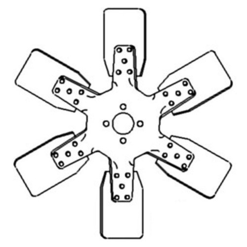 84355C1 | Fan, 6 Blade for Case®