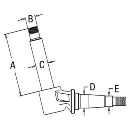 A167024 | Spindle (RH/LH) for Case®