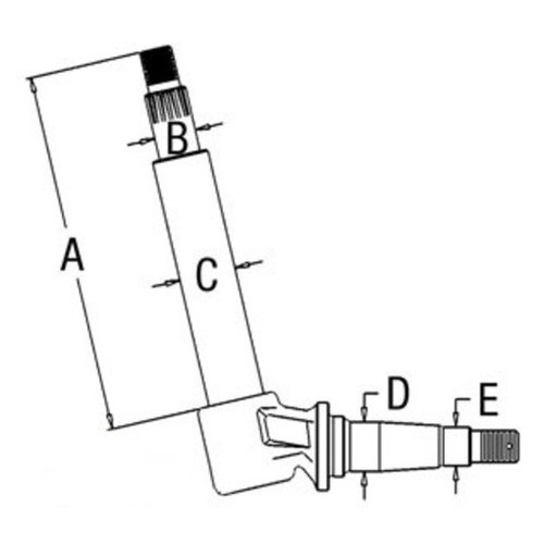 A57512 | Spindle (RH/LH) for Case®