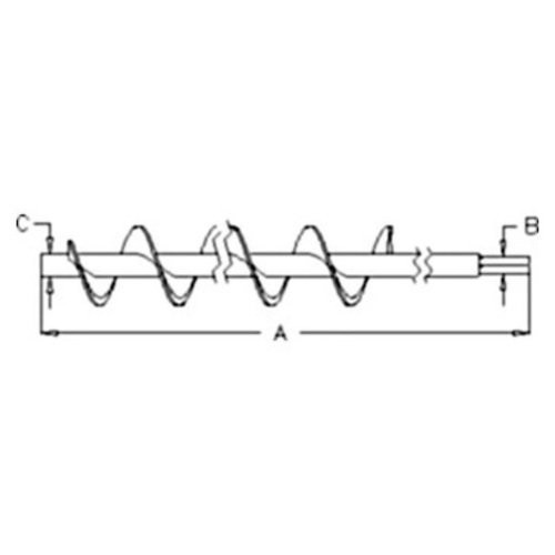 193398C1 | Auger, Grain Bed Rh Rotation for Case®