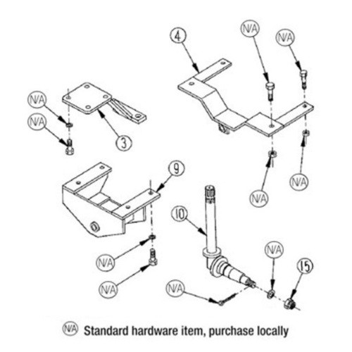 3033 | Spindle, (check Dimensions On A Previous Page) for Case®