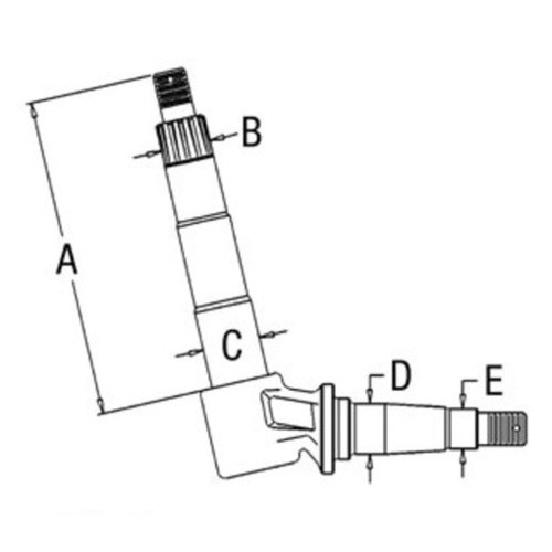 A57443 | Spindle (RH/LH) for Case®