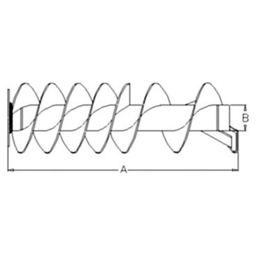 87733266 | Auger, Vertical Unloading Ext. Wear for Case®