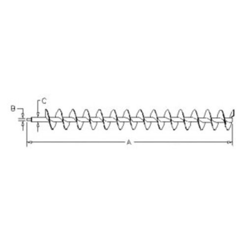 1347499C2 | Auger, Unloading 172" 1-Piece for Case®