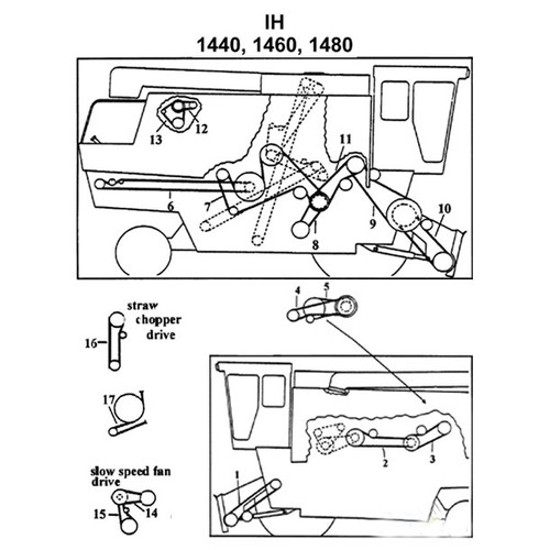 1315074C2 | Belt, Feeder Drive for Case®
