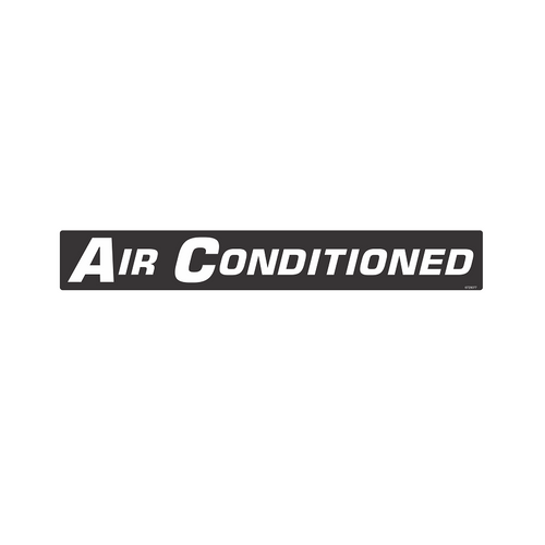 "Air Conditioning" Decal for Bobcat® Skid Steers   |  Replaces OEM # 6729077