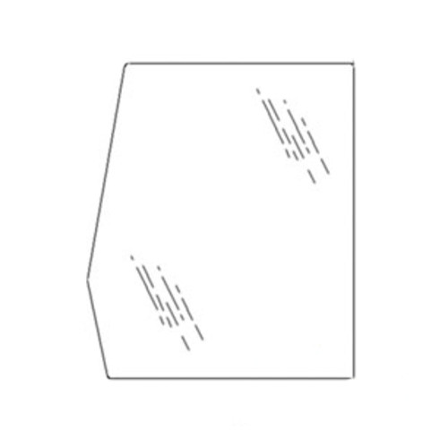 E7NN94297N18AC | Glass, Door, Upper (RH) for New Holland®