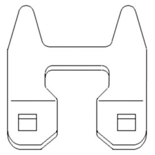 287458 | Low Plate, 2 Prong for New Holland®