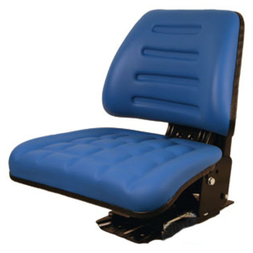 T222BU | Seat w/ Trapezoid Backrest, BLUE, 300 lb / 136 kg Weight Limit for New Holland®