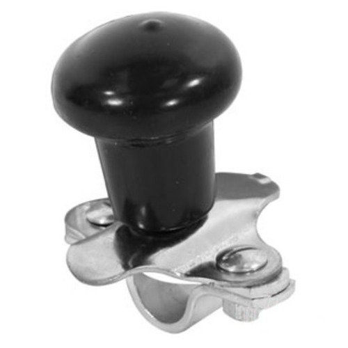 5A6BL | Spinner, Aluminum Steering Wheel (black plastic coated knob) for New Holland®