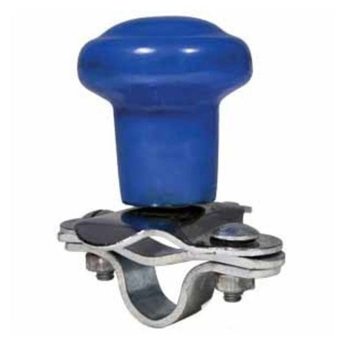 5A6BU | Spinner, Aluminum Steering Wheel (blue plastic coated knob) for New Holland®