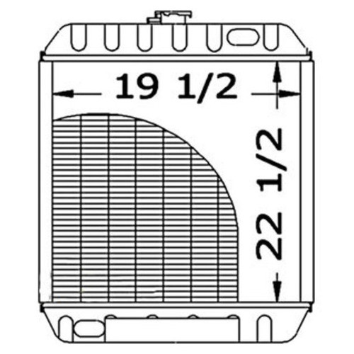 86546700 | Radiator for New Holland®