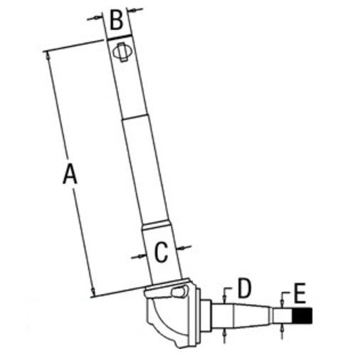 C5NN3106N | Spindle (LH) for New Holland®