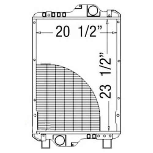 87352191 | Radiator for New Holland®