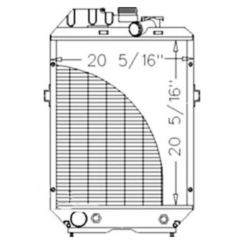 82015097 | Radiator for New Holland®