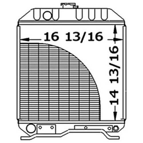 SBA310100291 | Radiator for New Holland®