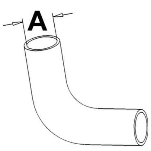 Stevens Lake Parts Upper Radiator Hose For Ford Tractors - Fits 2000, 3000, 2600, 3600, 4000, 5000 Models