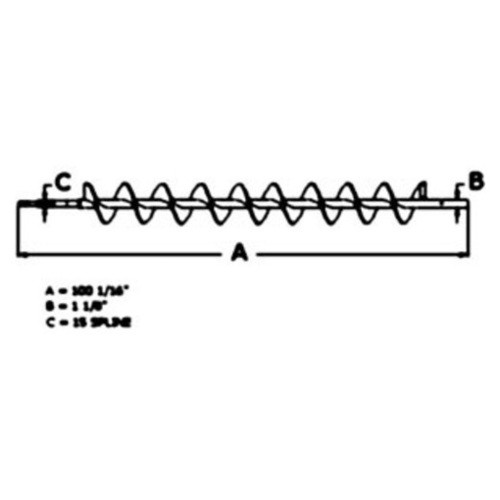 86531534 | Auger, Tailings for New Holland®