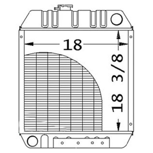 86534249 | Radiator for New Holland®