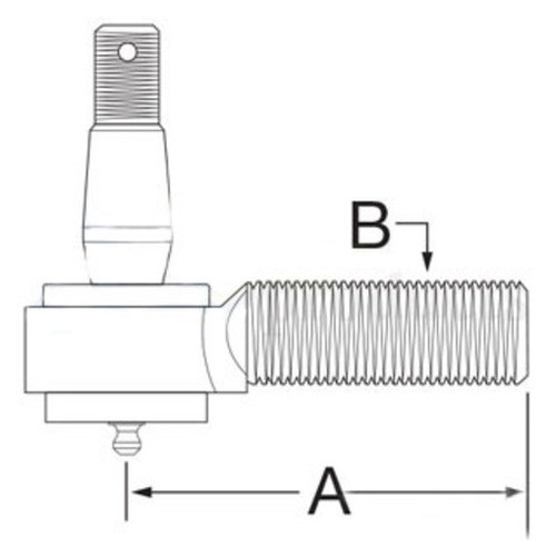 86400220 | Tie Rod End, Outer, RH Thread for New Holland®