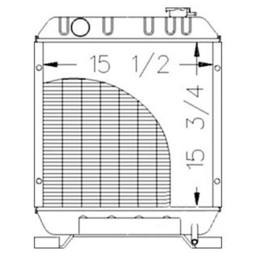 86402723 | Radiator for New Holland®