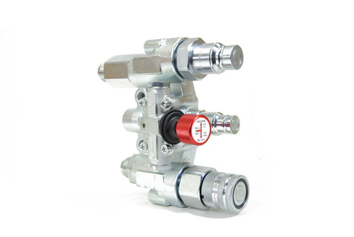 Bobcat Flat Face Male Female Block High Flow Quick Coupler Hydraulic