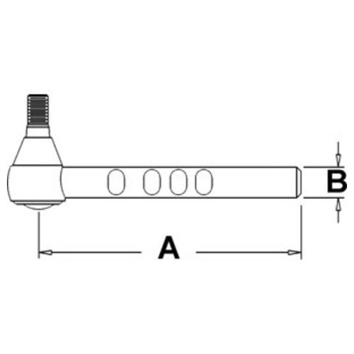 C7NN3A300A | Drag Link End (Front) for New Holland®