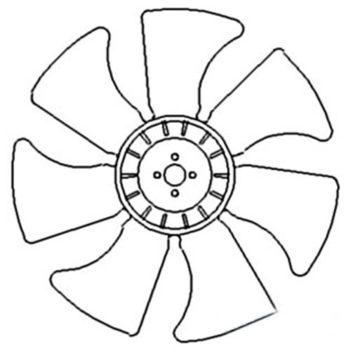 SBA145306520 | Fan, 7 Blade for New Holland®