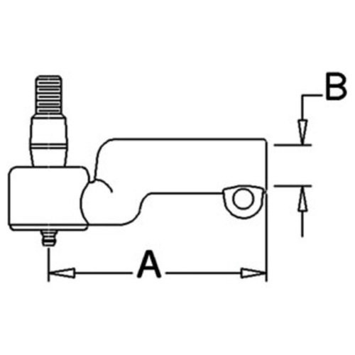 D4NN3289D | Tie Rod End (Female Thread) for New Holland®