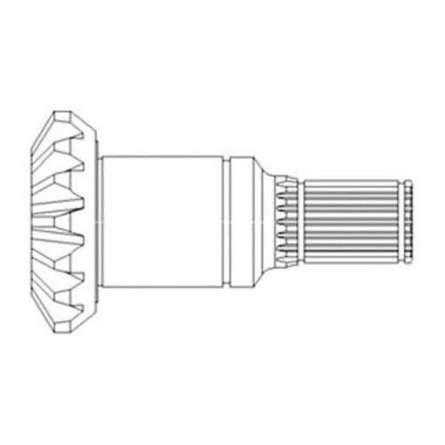 87331114 | Shaft, Upper Unloading Auger Gearbox for New Holland®